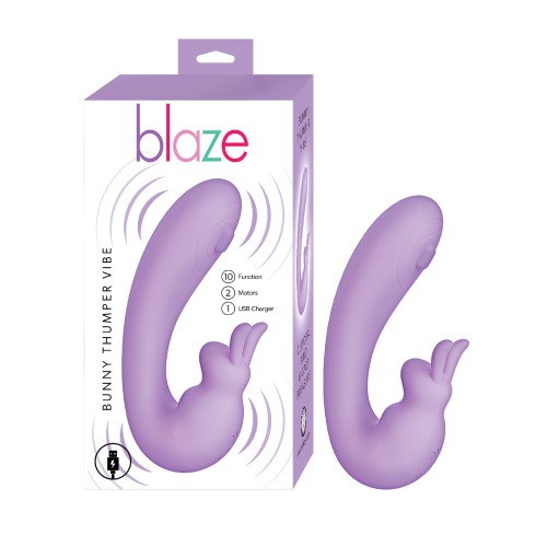 Blaze Bunny Thumper Vibe Lavender Dual Stimulator