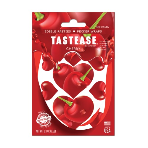 Pastease Tastease Edible Pasties Cherry O/S - Sweet Adult Fun