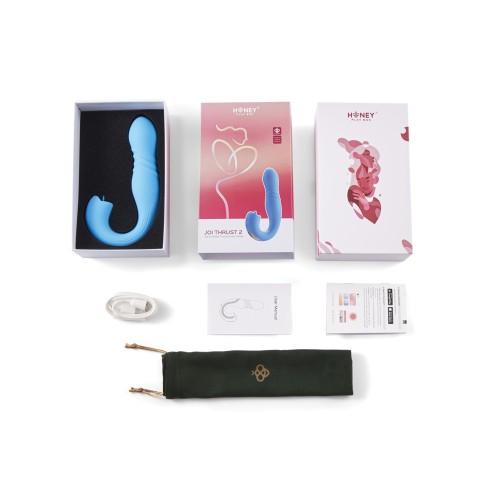 Joi Thrust 2 G-Spot Vibrator with Clit Licker