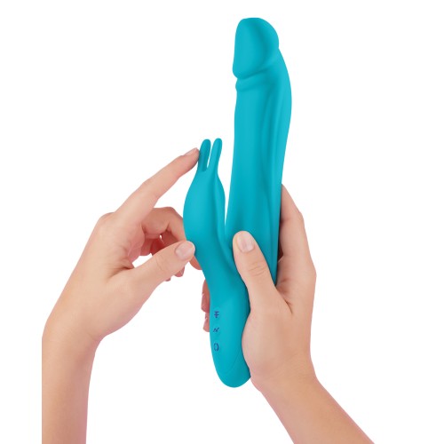 Vibrador Conejito Booster XL de Femme Funn Turquesa