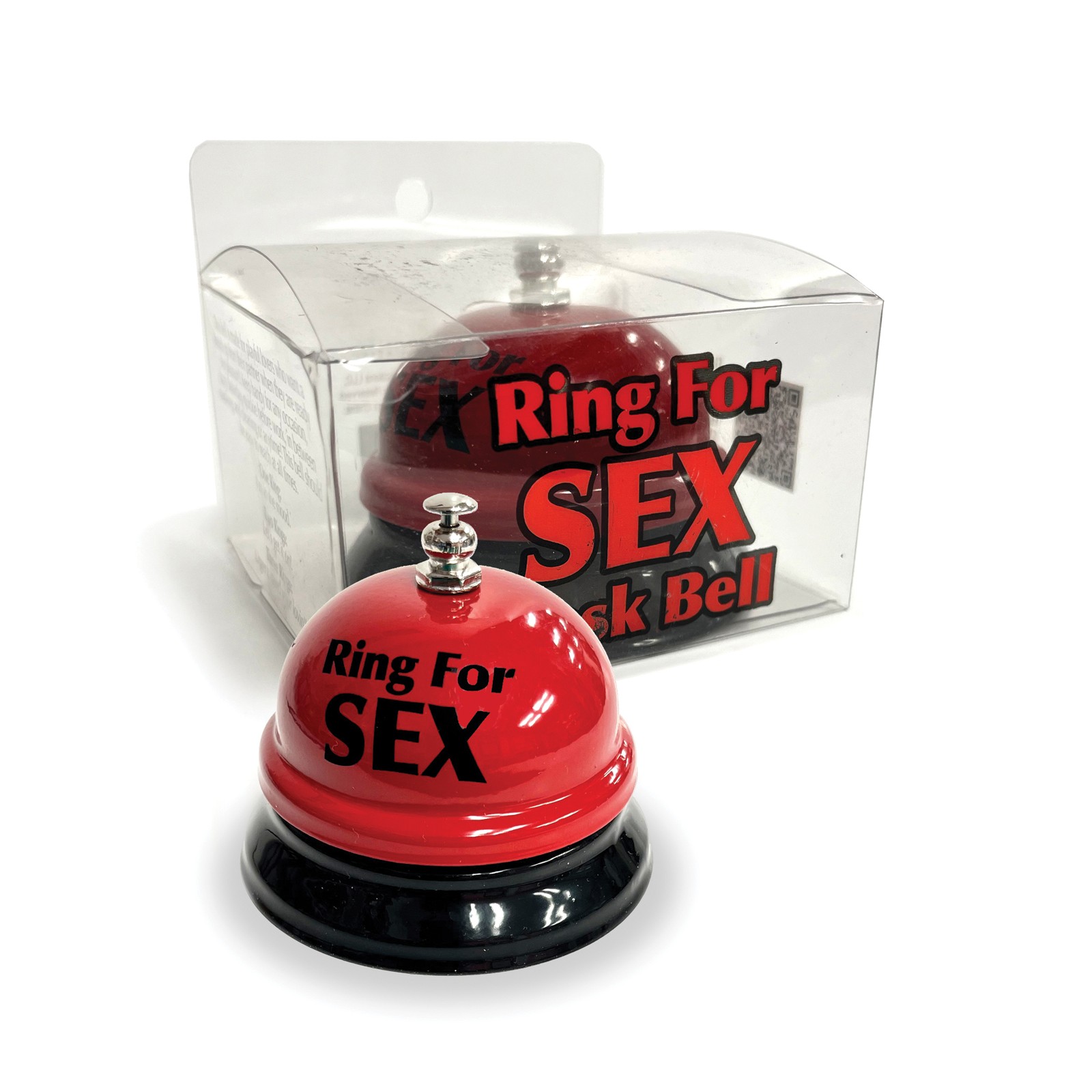 Ring the Bell for Sex Desk Bell - Red/Black