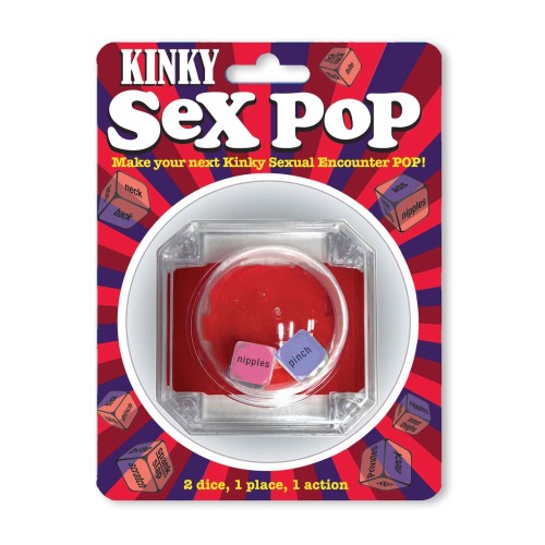 Juego de Dados de Sexo Kinky Pop - Diversión Emocionante para Parejas