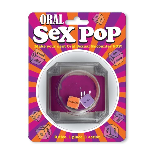 Juego de Dados Pop Oral para Parejas