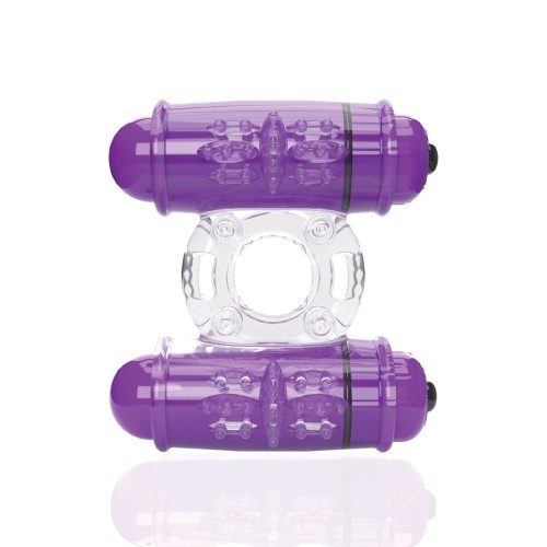 Screaming O Double Wammy Vibrator - Grape