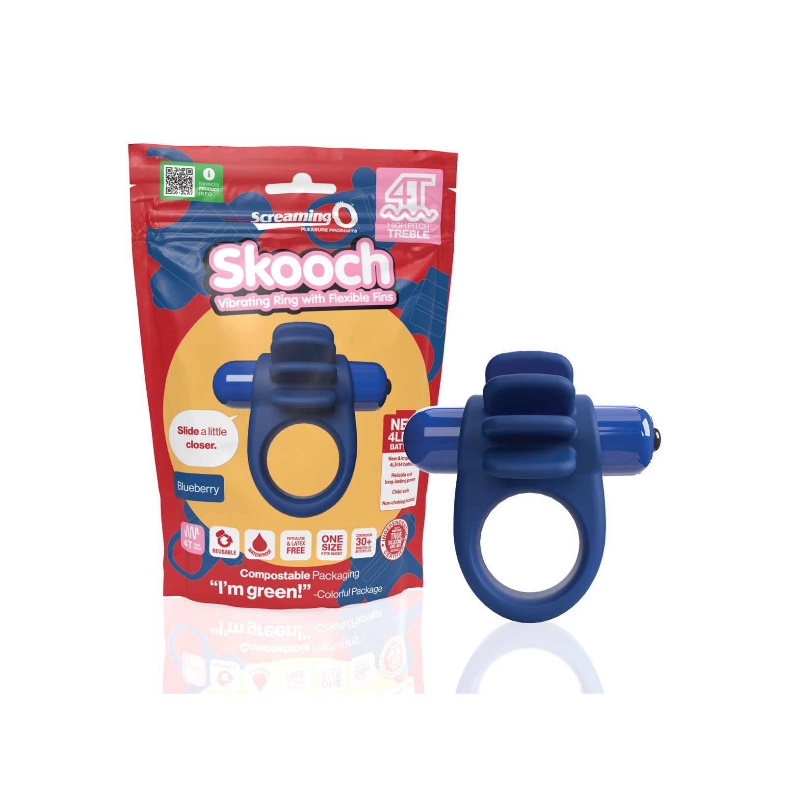 Screaming O 4T Skooch Vibrating Ring