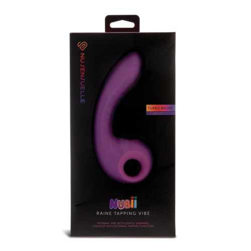 Vibrador Nu Sensuelle Raine con Golpeteo para Placer Éxtasis