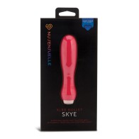 Vibrador Nu Sensuelle Skye de Toque de Terciopelo - Rosa Fucsia