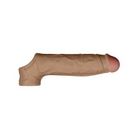 Shaft Model F Liquid Silicone Sheath - Oak