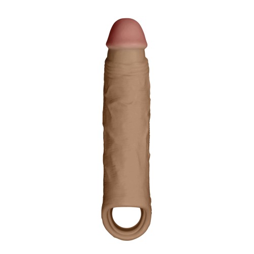 Shaft Model F Liquid Silicone Sheath - Oak