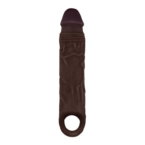 Model F Flexskin Liquid Silicone Sheath Mahogany