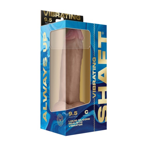 Dong Vibrador de Silicona Líquida de 9.5" - Placer Realista