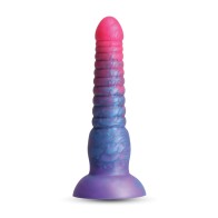 Dildo Apilado 6" Rosa Azul - Placer Vibrante