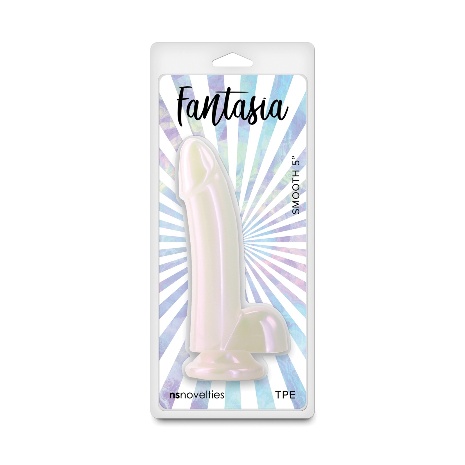 Dildo Fantasia Smooth de 5 Pulgadas en Perla