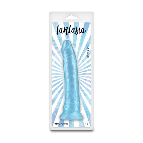 Fantasia Upper 7 Inch Dildo Turquoise