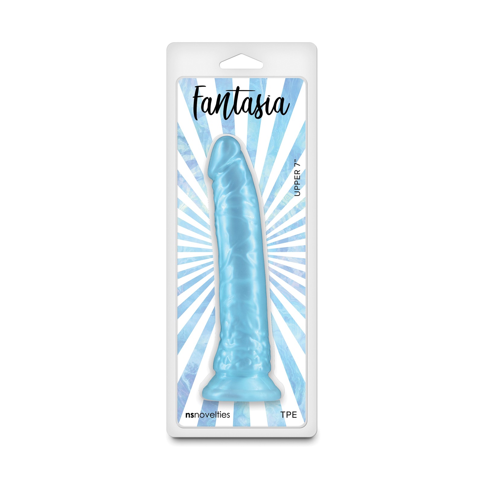 Dildo Fantasia Upper de 7 Pulgadas Turquesa