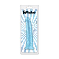 Dildo Fantasia Upper de 7 Pulgadas Turquesa