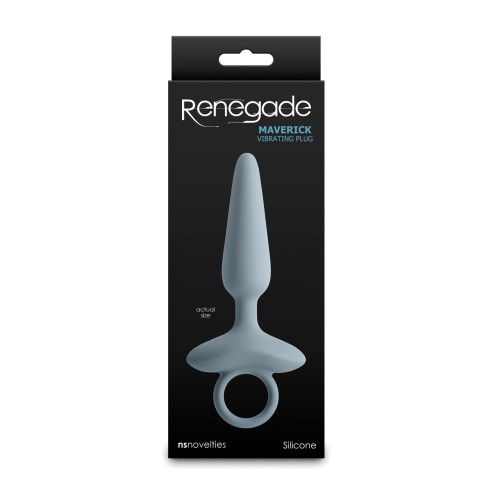 Plug Anal Vibrador Renegade Maverick - Gris