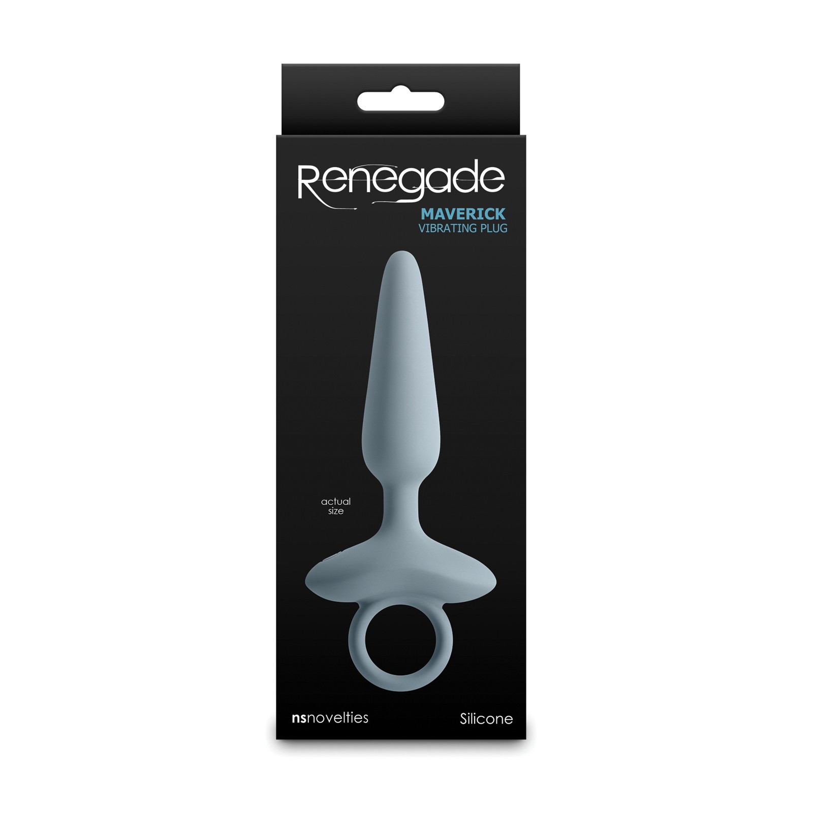 Plug Anal Vibrador Renegade Maverick - Gris