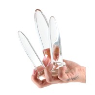 Crystal Anal Trainer Kit 3 pc Set Clear