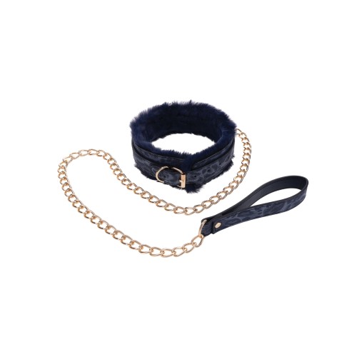 Cougar Fur Collar and Leash Set