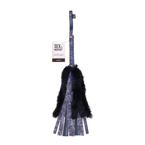 Cougar Faux Fur Flogger for Sensual Play