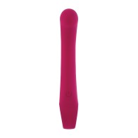 Evolved Pleasure Curve G-Spot Vibrator Burgundy