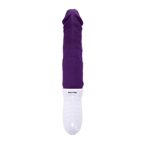 Evolved Plum Thrust Powerful Vibrator - Purple