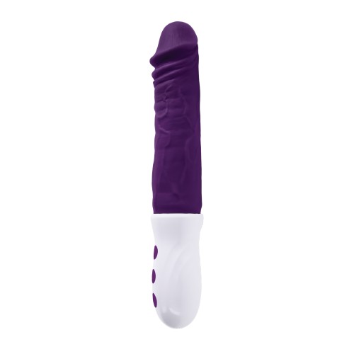 Evolved Plum Thrust Powerful Vibrator - Purple