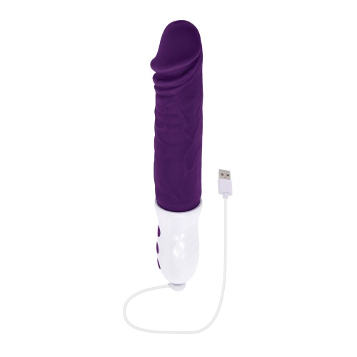 Evolved Plum Thrust Powerful Vibrator - Purple