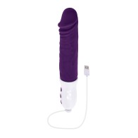 Evolved Plum Thrust Powerful Vibrator - Purple