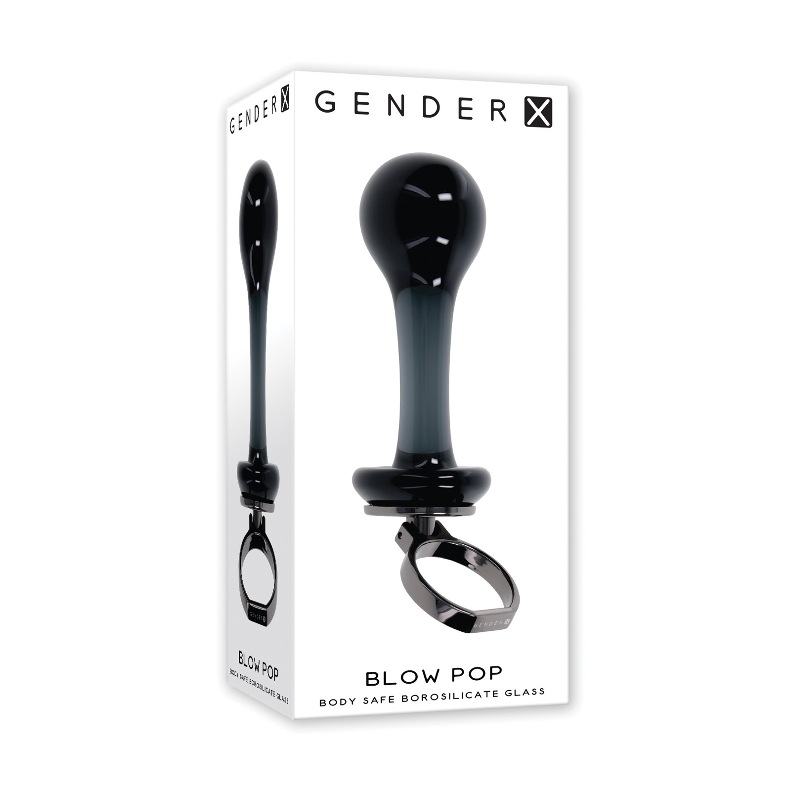 Plug Anal de Vidrio Blow Pop de Gender X