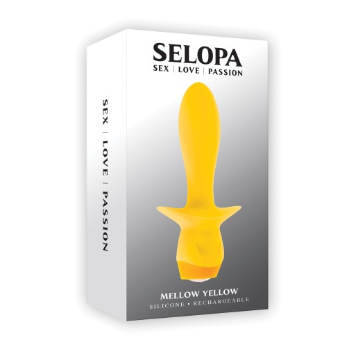 Selopa Mellow Yellow Vibrating Plug - Yellow