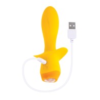 Selopa Mellow Yellow Vibrating Plug - Yellow