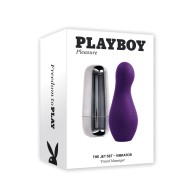 Playboy Jet Set Vibrator Acai Silver - Luxury Pleasure