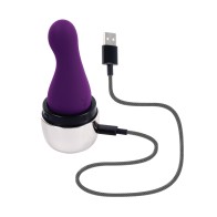 Playboy Jet Set Vibrator Acai Silver - Luxury Pleasure