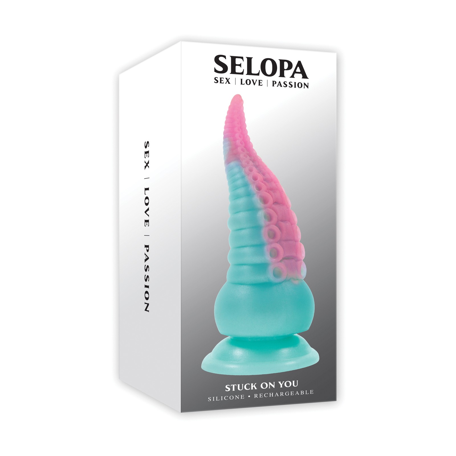 Multi Color Tentacle Dildo - Stuck On You