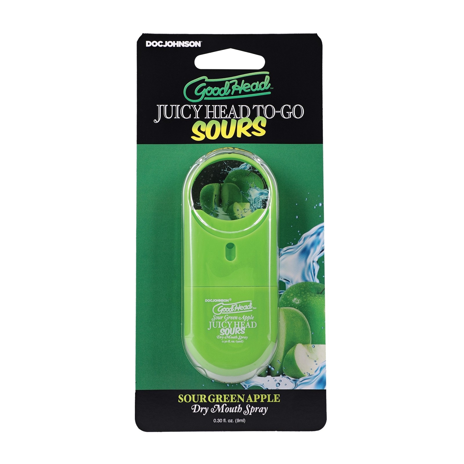 GoodHead Juicy Head Dry Mouth Spray Sour Green Apple