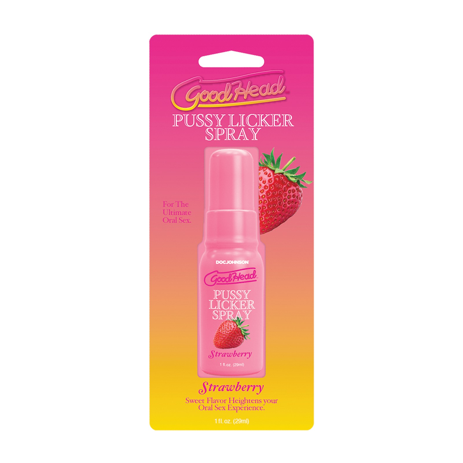 Spray GoodHead Licker de Fresa para Dulzura