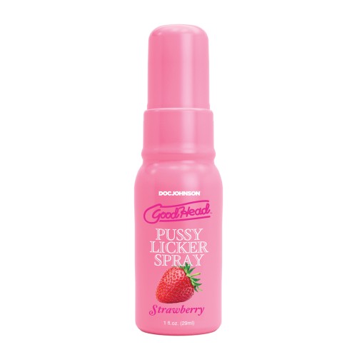 Spray GoodHead Licker de Fresa para Dulzura