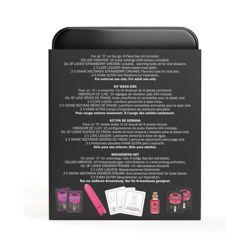 Kama Sutra Weekender VIBE Kit - Strawberry Dreams