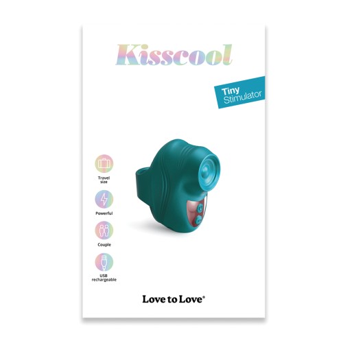 Love to Love Kisscool Vibrador de Dedo - Diseño Más Adorable