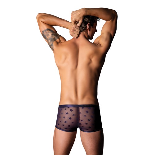 Love Star Mini Shorts with Ring - Purple SM