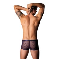 Love Star Mini Shorts with Ring - Purple SM