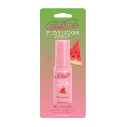 GoodHead Pussy Licker Spray in Watermelon Flavor