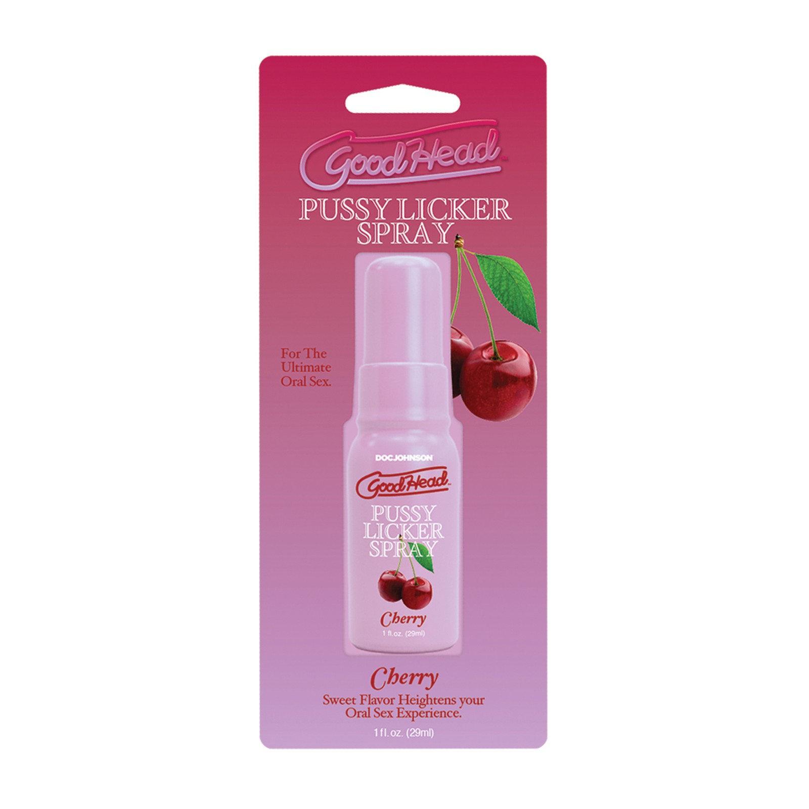 GoodHead Spray Licker para Ella de Cereza para Sensaciones Dulces