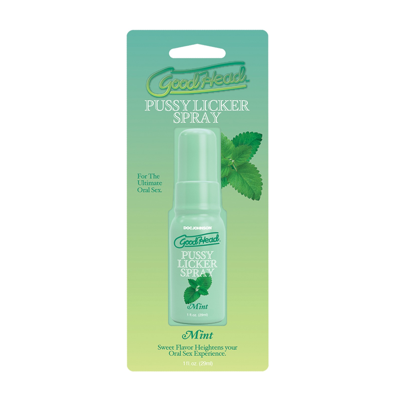 GoodHead Spray Licker para Vagina Menta 1 oz