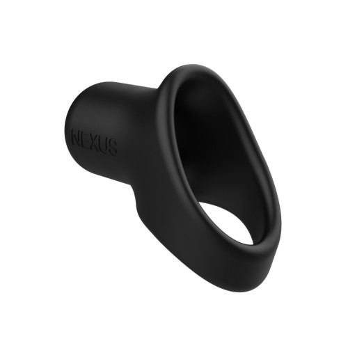 Nexus Rise Liquid Silicone Cock & Ball Sling Black