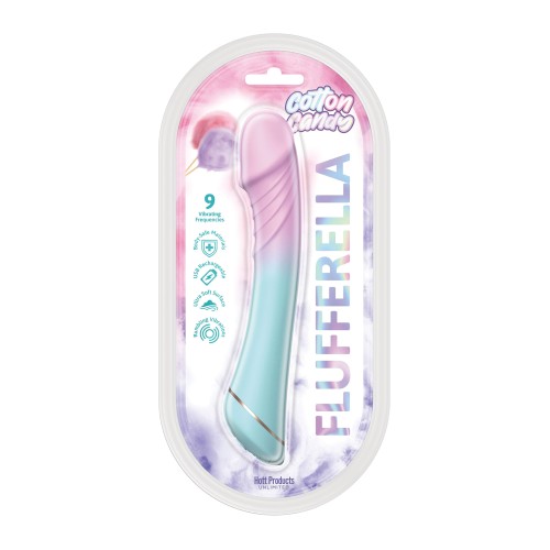 Vibrador Flufferella Algodón de Azúcar Diseño Único