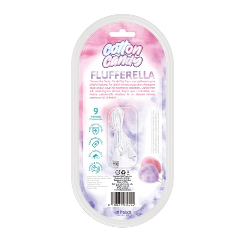 Vibrador Flufferella Algodón de Azúcar Diseño Único