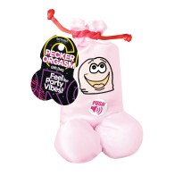 Pecker Orgasm Audible Party Gift Bag Pink